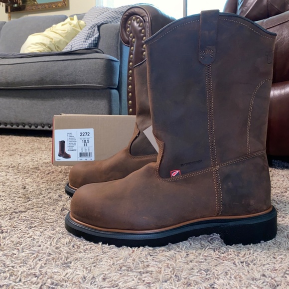 Men’s Steel toe Red Wind Boots main image 6
